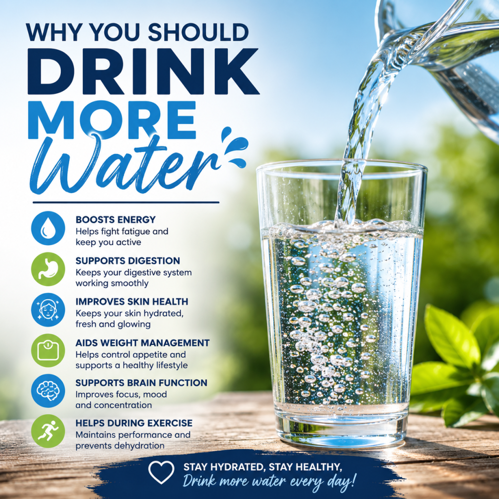 Why You Should Drink More Water Every Day